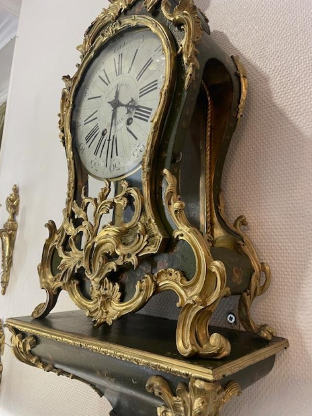 18th-century Wall Sconce With Martin Varnish, Louis XV Period-photo-4