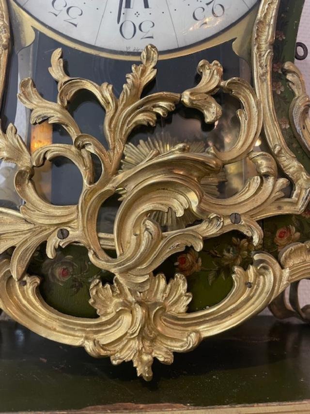 18th-century Wall Sconce With Martin Varnish, Louis XV Period-photo-7