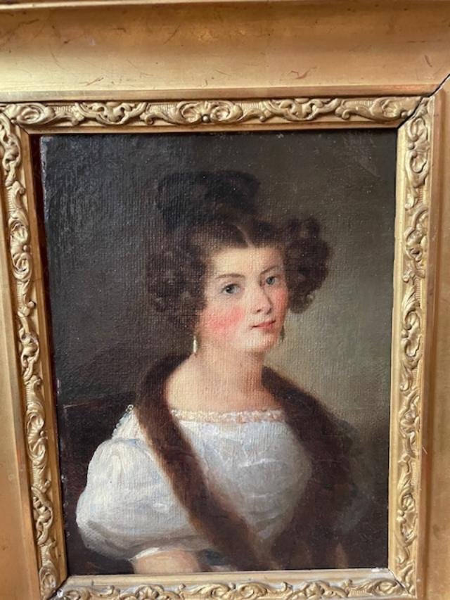 Portrait, French School, Circa 1820-photo-2