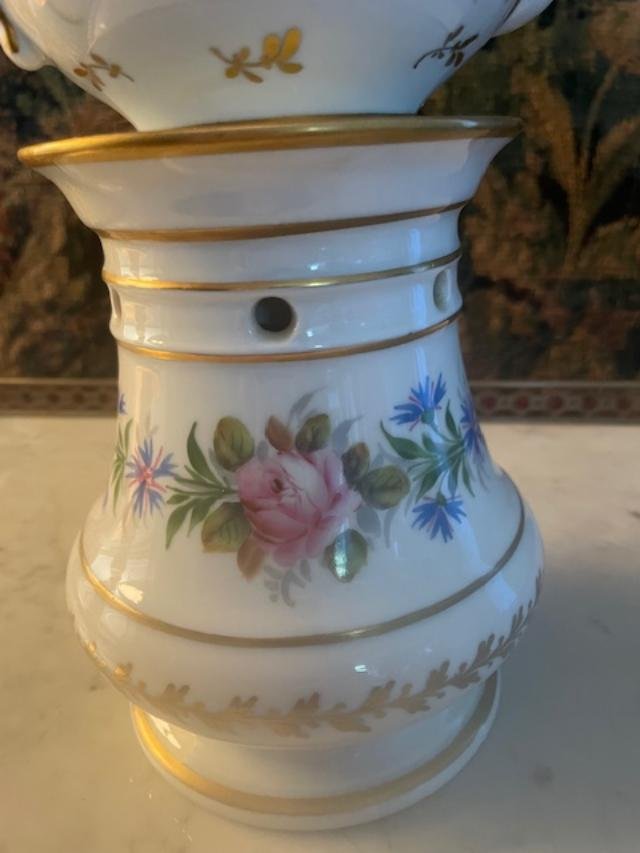 Porcelain Teapot With Floral Design-photo-3