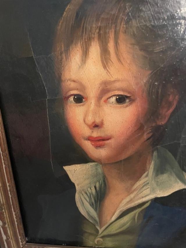 Paire de portraits d&eacute;but 19 &egrave;me-photo-1
