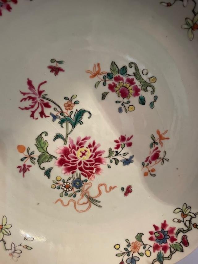 Assiette en porcelaine de la compagnie des Indes-photo-2