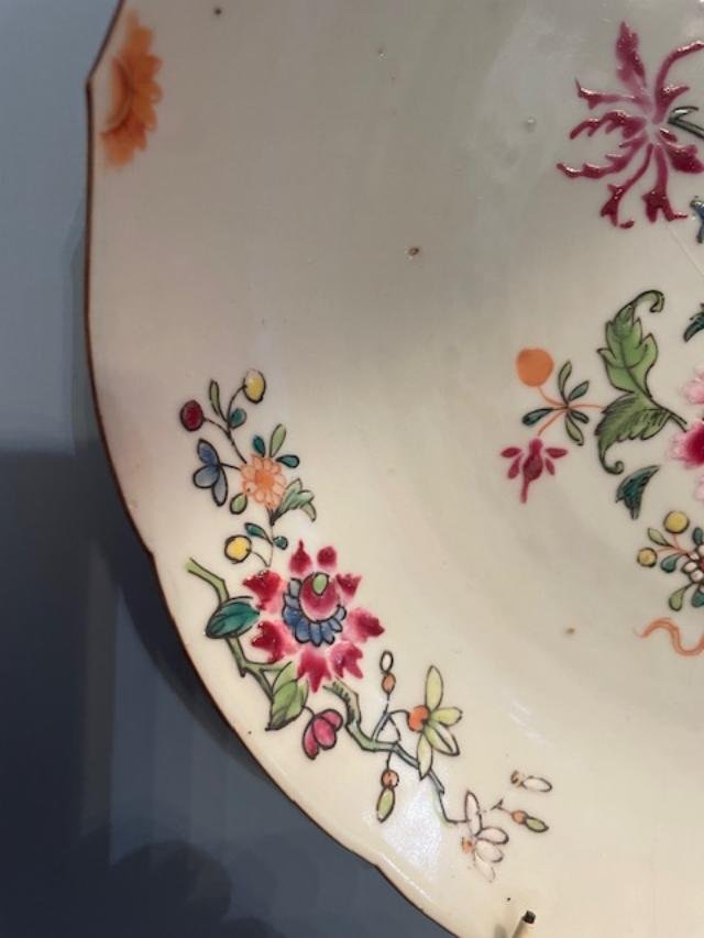 Assiette en porcelaine de la compagnie des Indes-photo-3