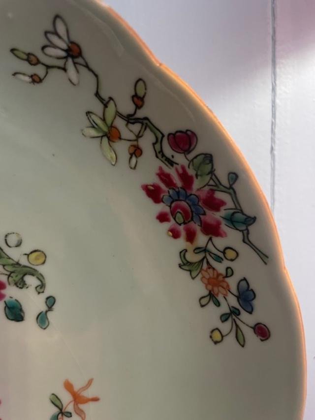 Assiette en porcelaine de la compagnie des Indes-photo-4