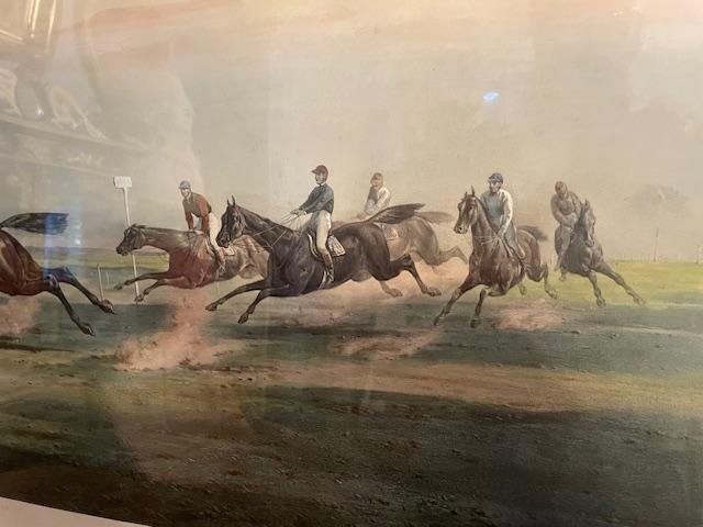 Grand prix de Paris. Importante gravure de 1866-photo-2
