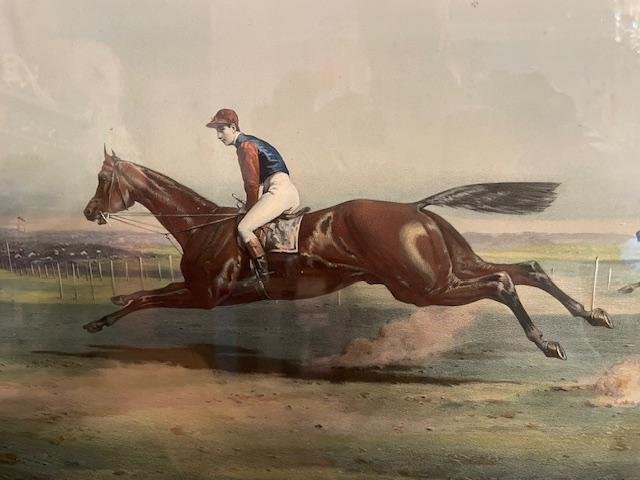 Grand prix de Paris. Importante gravure de 1866-photo-3
