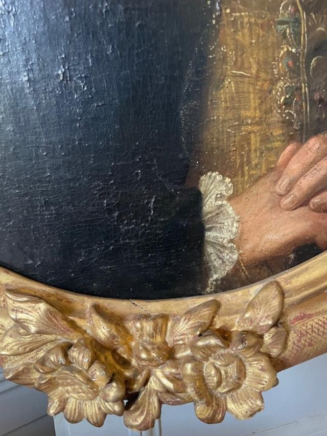Early 18th-century French School, Portrait Of A Gentleman.-photo-2