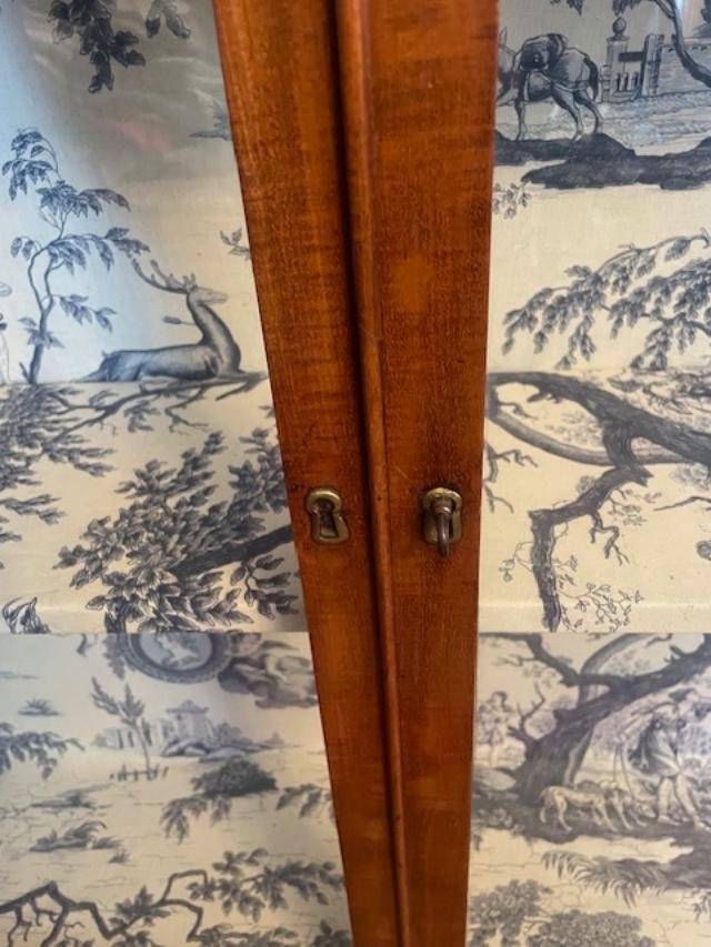 Low Mahogany Bookcase In The Louis XVI Style-photo-4