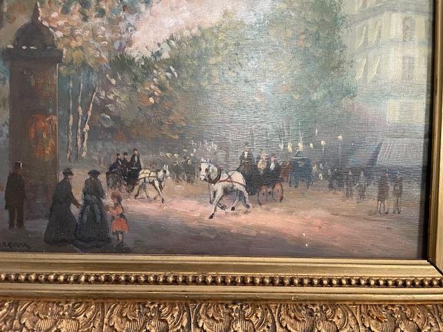 Early 20th-century French School, The Grand Boulevards Of Paris-photo-2