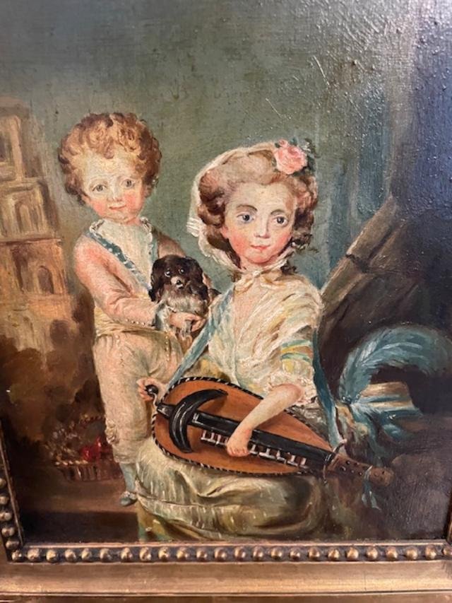 Portrait Of Madame De Bernis And Her Son-photo-2