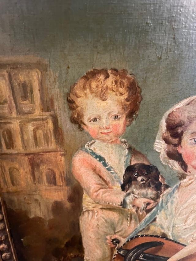 Portrait Of Madame De Bernis And Her Son-photo-3