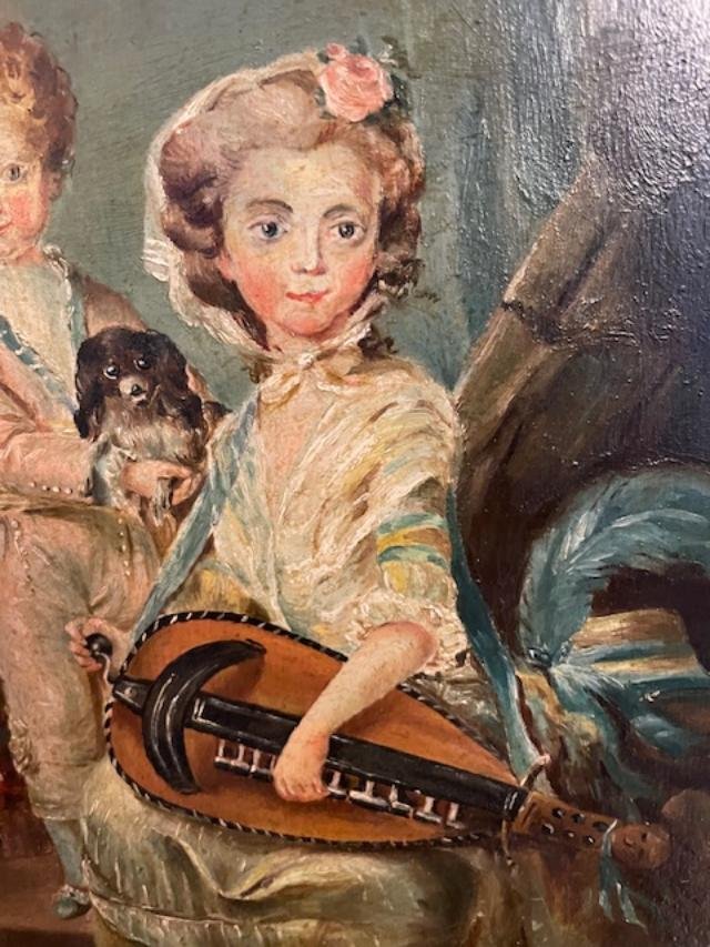 Portrait Of Madame De Bernis And Her Son-photo-4