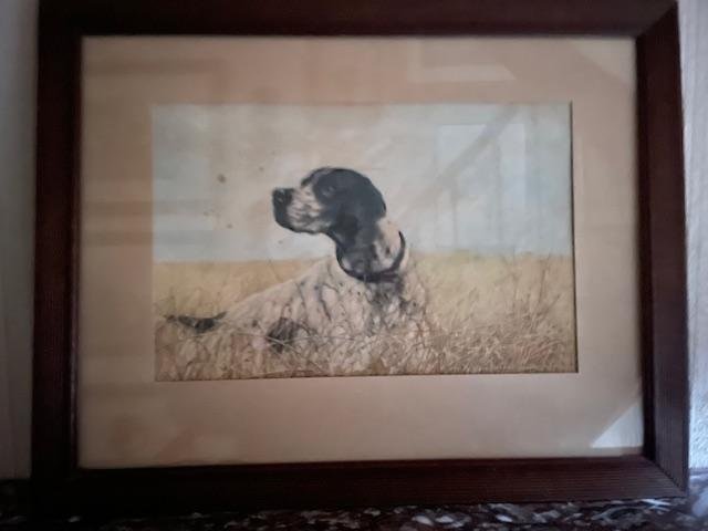 Dog On The Lookout, Léon Danchin