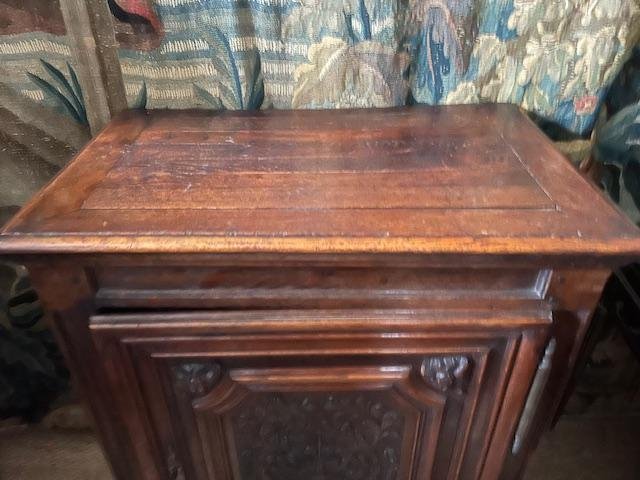 18th-century Sideboard Made Of Natural Wood.-photo-2