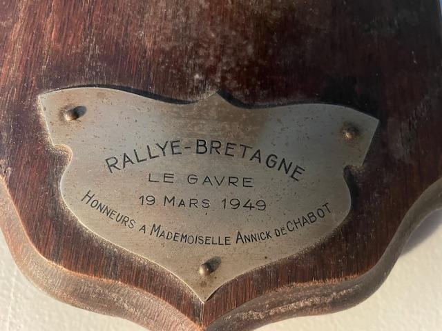 Pied d'honneur , Rallye de Bretagne 1948-photo-4