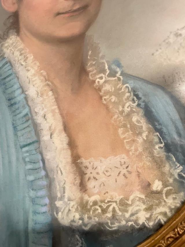 19th-century French School, Portrait Of An Elegant Woman.-photo-1