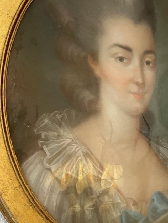 18th-century Portrait Of The Marquise De Sailly-photo-1