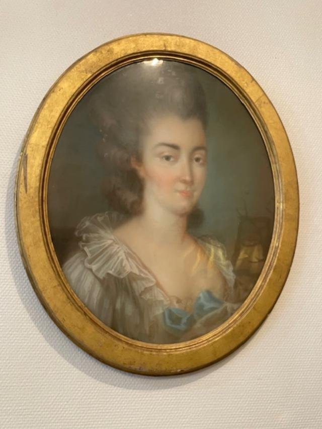 18th-century Portrait Of The Marquise De Sailly