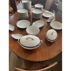 Part Of Blue White Porcelain Service In Good Condition