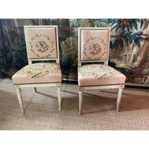 Pair Of Louis XVI Period Chairs