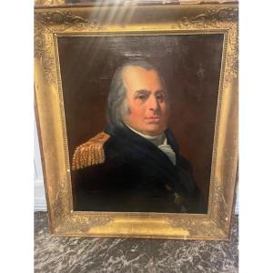 Rare Portrait Of King Louis XVIII From The Early 19th Century