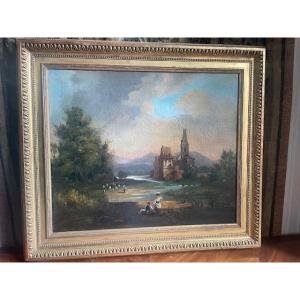 Important French School From The Beginning Of The 19th Century