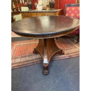 Guéridon en acajou d'époque empire
