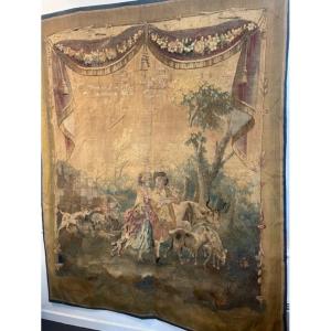 Tapisserie 18 ème d'époque Louis XVI