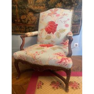 Regency Period Natural Wood Armchair