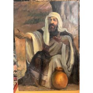 Portrait Of An Oriental Man Early 20th Century