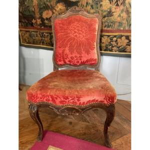Louis XV Period Flat-back Chair