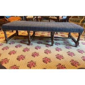 Large Louis XIII-era Kitchen Bench