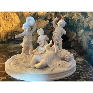 Set Of Cookies Decorated With Musical Putti