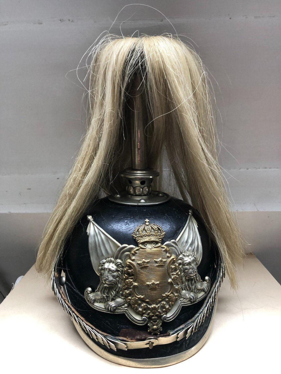 Casque à Pointe Suedois, Spike Helmet, Pickelhaube