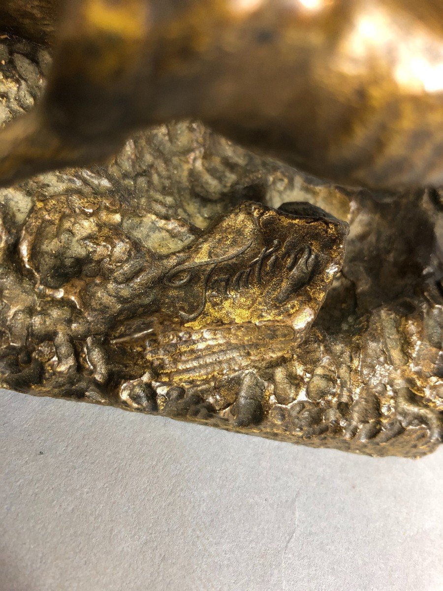 Animal Bronze, Deer Hunting, Venery.-photo-2