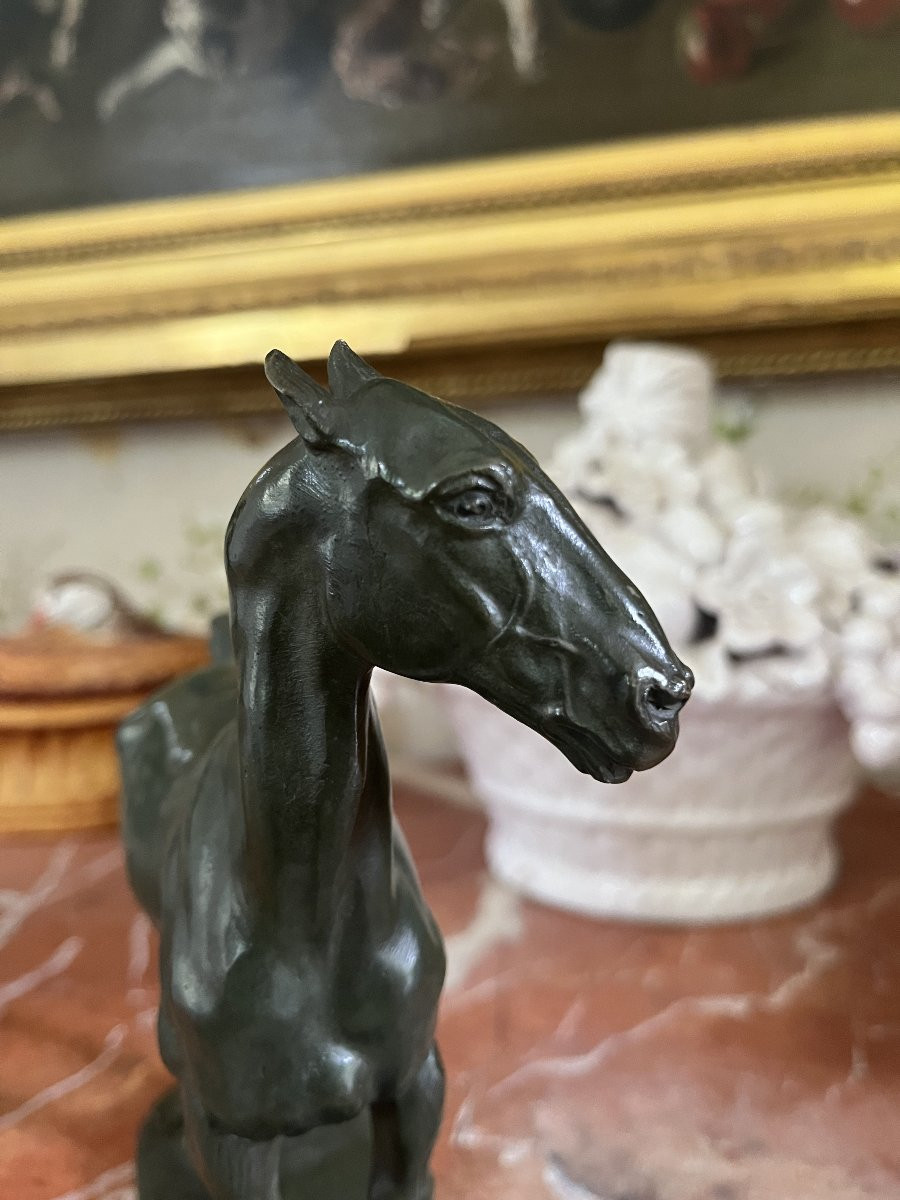 Gaston d'Illiers, Bronze Horse-photo-3