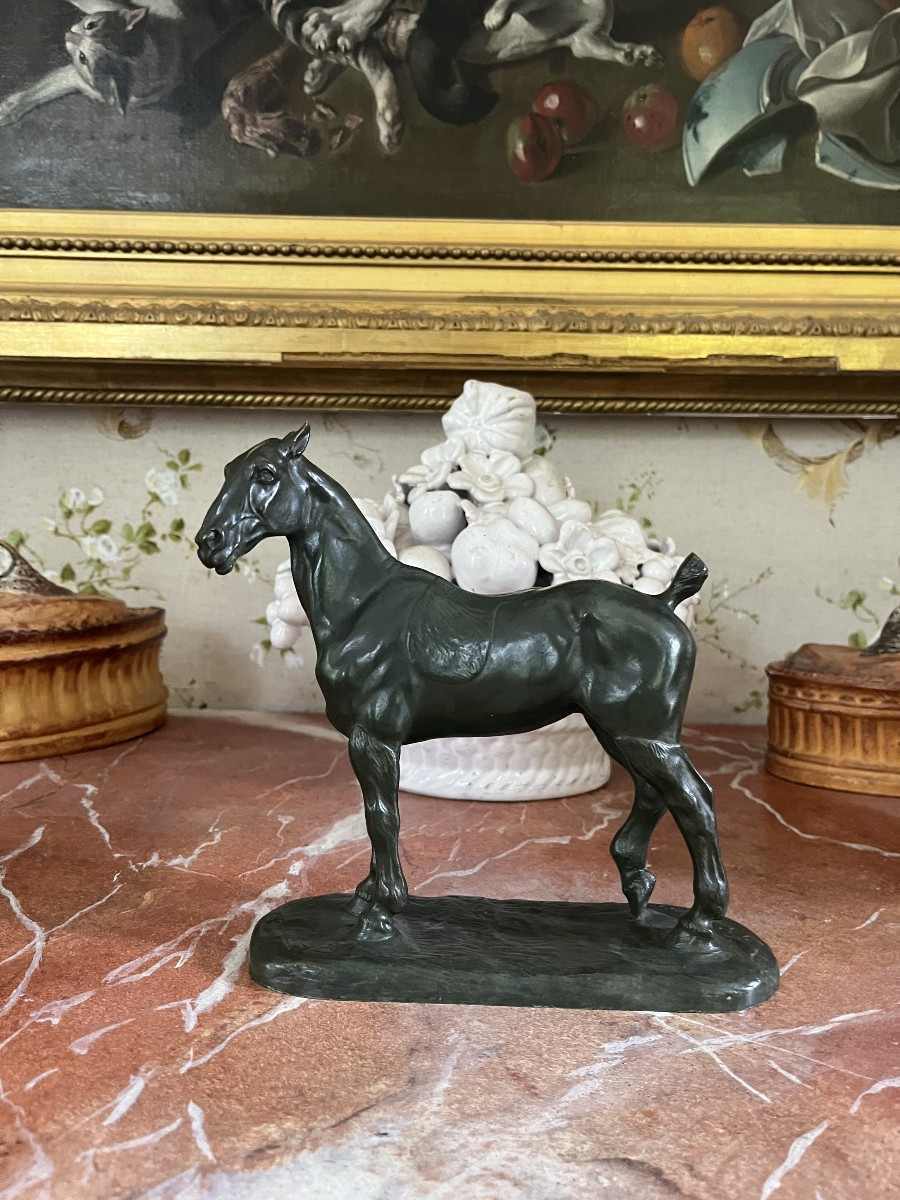 Gaston d'Illiers, Bronze Horse