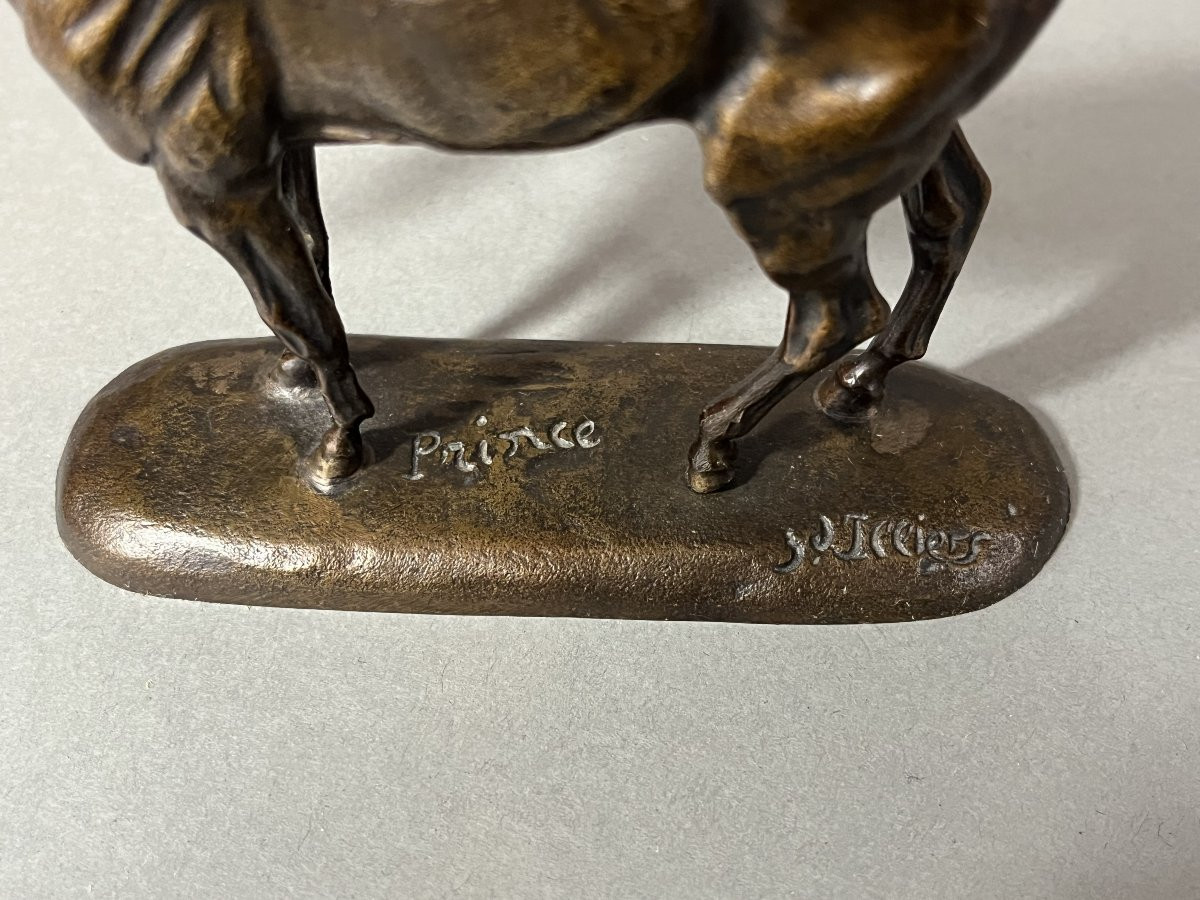 Bronze Animal Sculpture, Horse, Gaston d'Illiers-photo-3