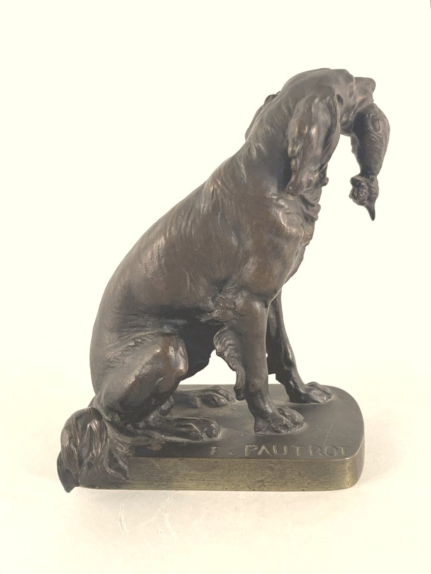 Ferdinand Pautrot, Hunting Dog, Duck Setter, Teal-photo-3