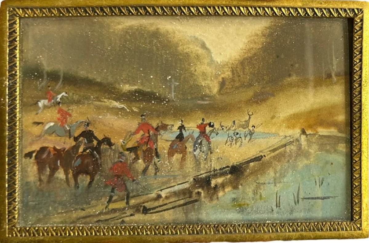 Baron Jules Finot, Hunting Scene, Valencay