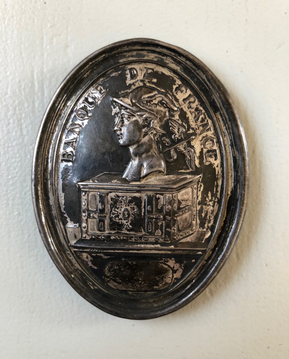Plaque De Garde De La Banque De France