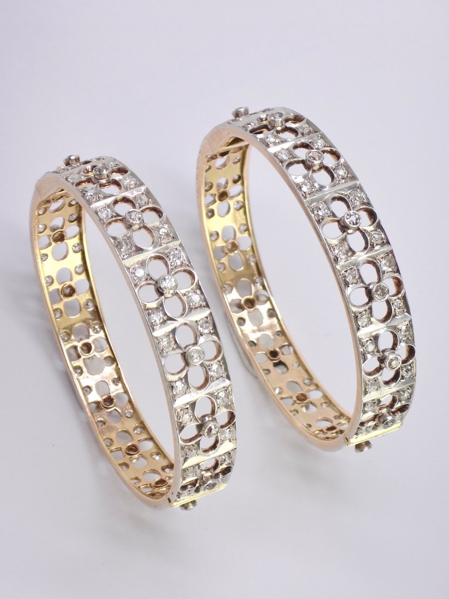 Bracelet Transparent Moderne Avec Cristaux Brillants - Décor Diamant Happy Brillance 4745 - Occasion