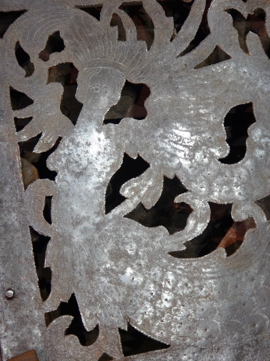 Corsair's Chest Decorated With Sirens Nuremberg High Period 17th Century -photo-1