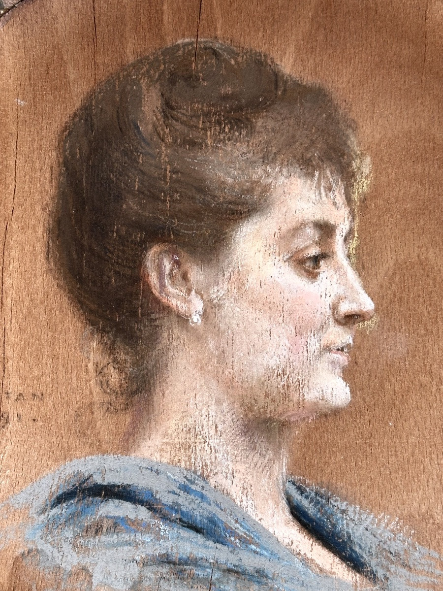 Edouard Joseph Dantan (1848-1897) portrait Agostina Segatori en 1891-photo-6