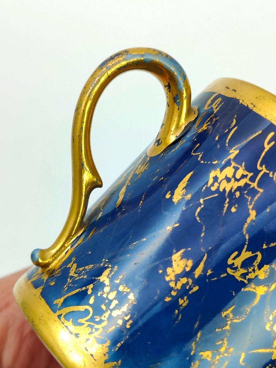 Porcelain Cup From Sèvres Or Paris With Neoclassical Decor From The 18th Century-photo-5