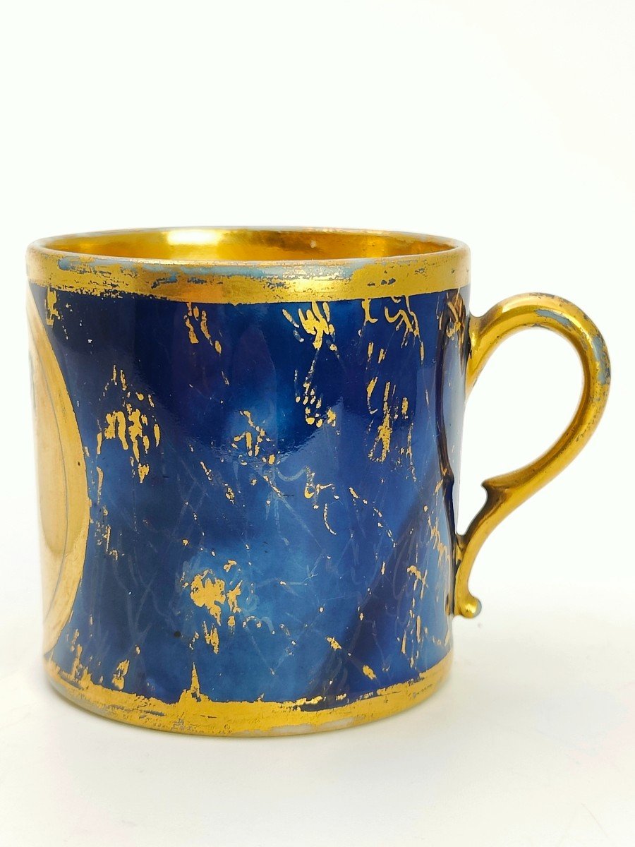 Porcelain Cup From Sèvres Or Paris With Neoclassical Decor From The 18th Century-photo-6