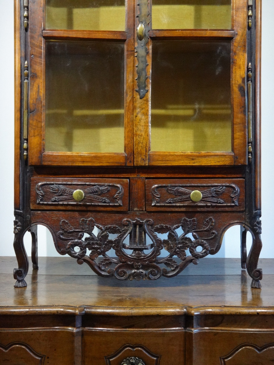 Estagnier ou verrier d'applique appelé "Verriero" en Provençal époque Louis XV XVIIIe -photo-3