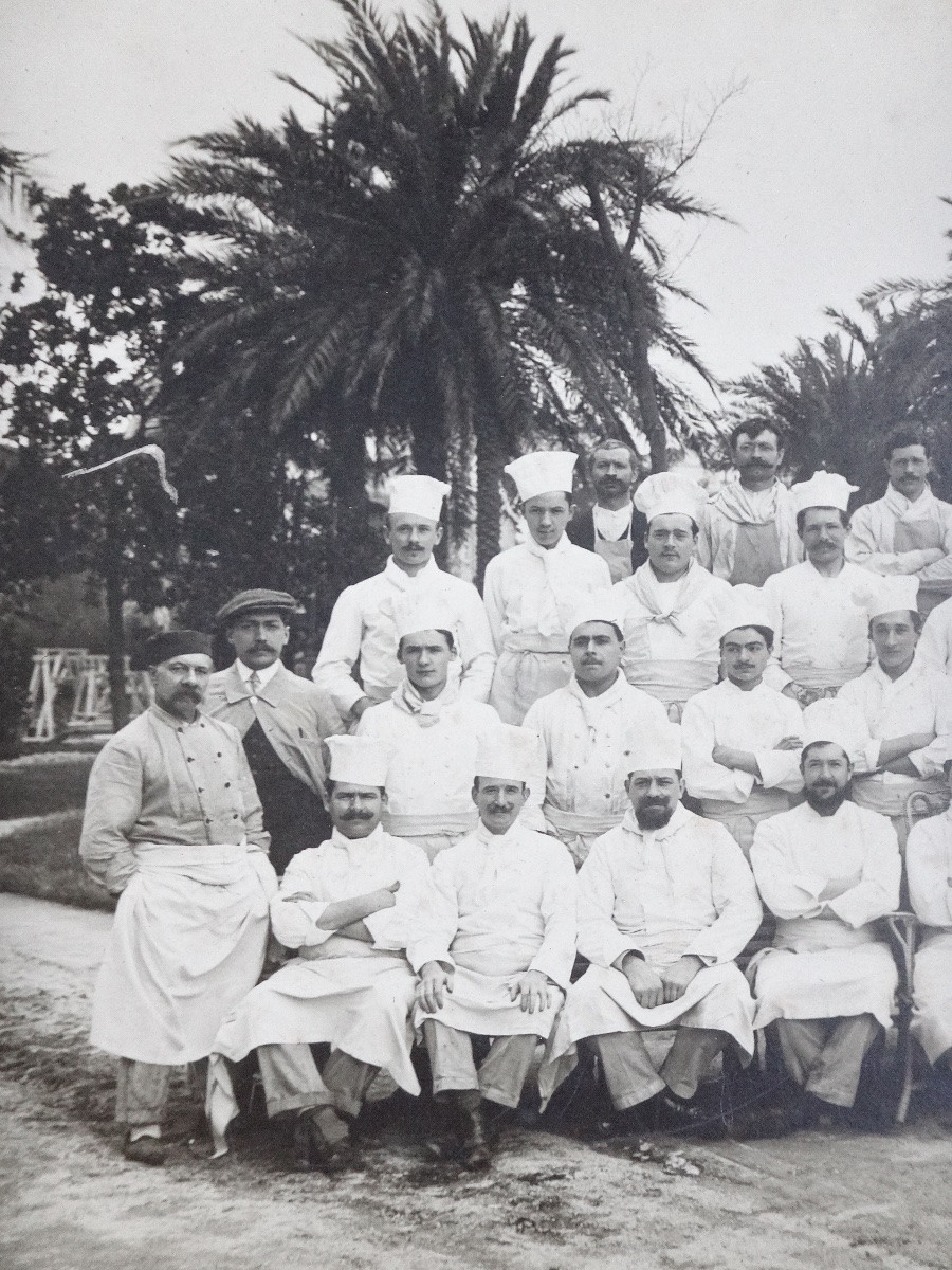 Photo Of The Carlton In Cannes Kitchen Brigade Auguste Escoffier Season 1912-13-photo-4