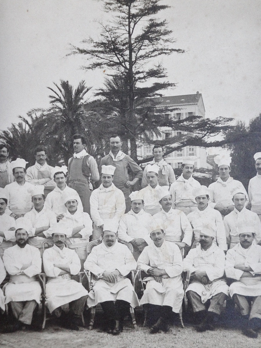 Photo Of The Carlton In Cannes Kitchen Brigade Auguste Escoffier Season 1912-13-photo-1