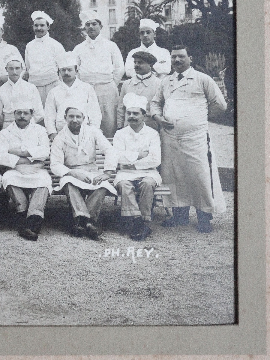 Photo Of The Carlton In Cannes Kitchen Brigade Auguste Escoffier Season 1912-13-photo-3